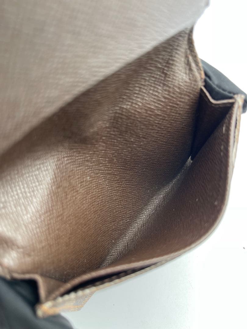 ルイヴィトン ブラウン 名刺入れ ダミエ