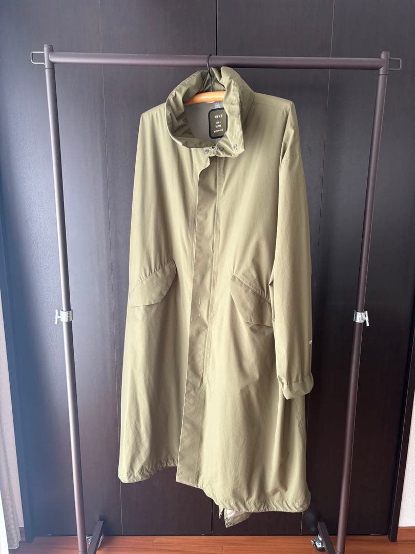 【HYKE/ハイク】 PERTEX MILITARY COAT