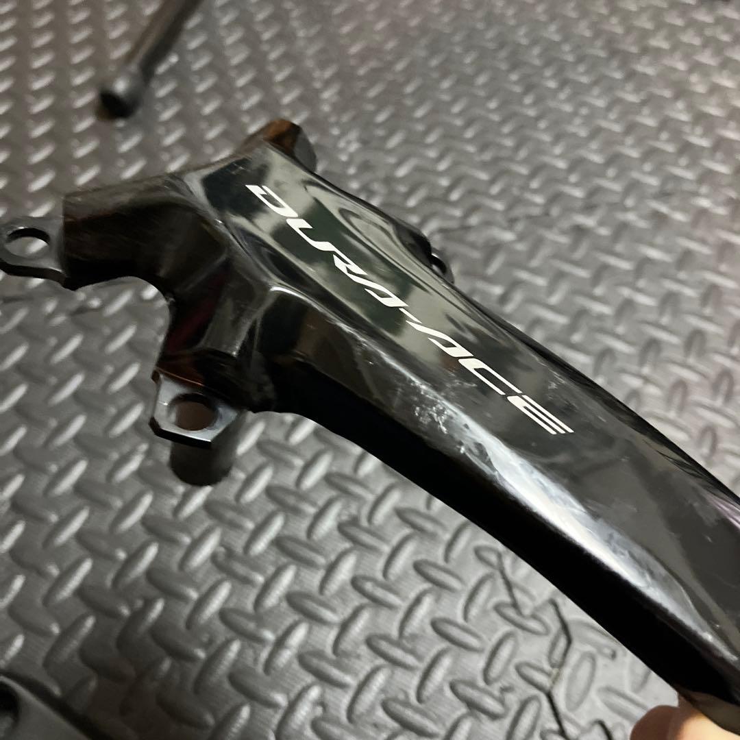 右デュラエース 左アルテグラ クランクアームセット 165mm