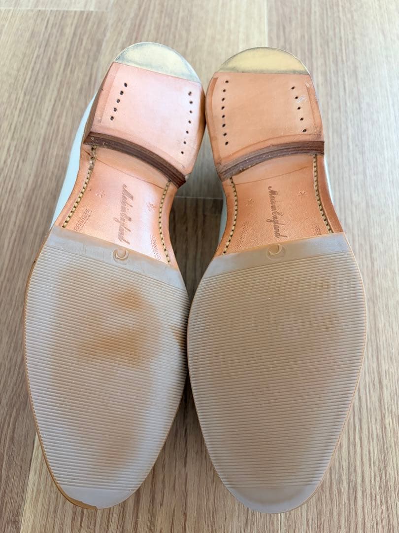 コバキタス　JOSEPH CHEANEY ホワイトローファー