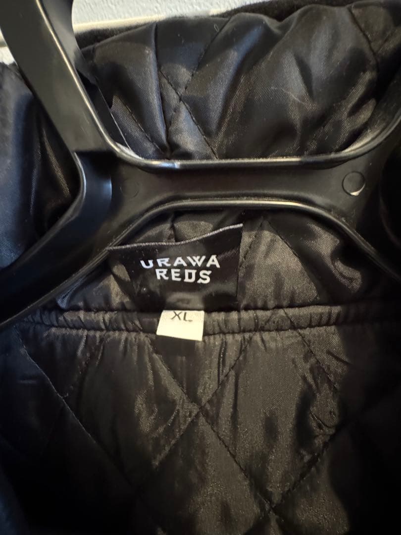 URAWA REDS フード付きスタジャン XL ブラック/ホワイト