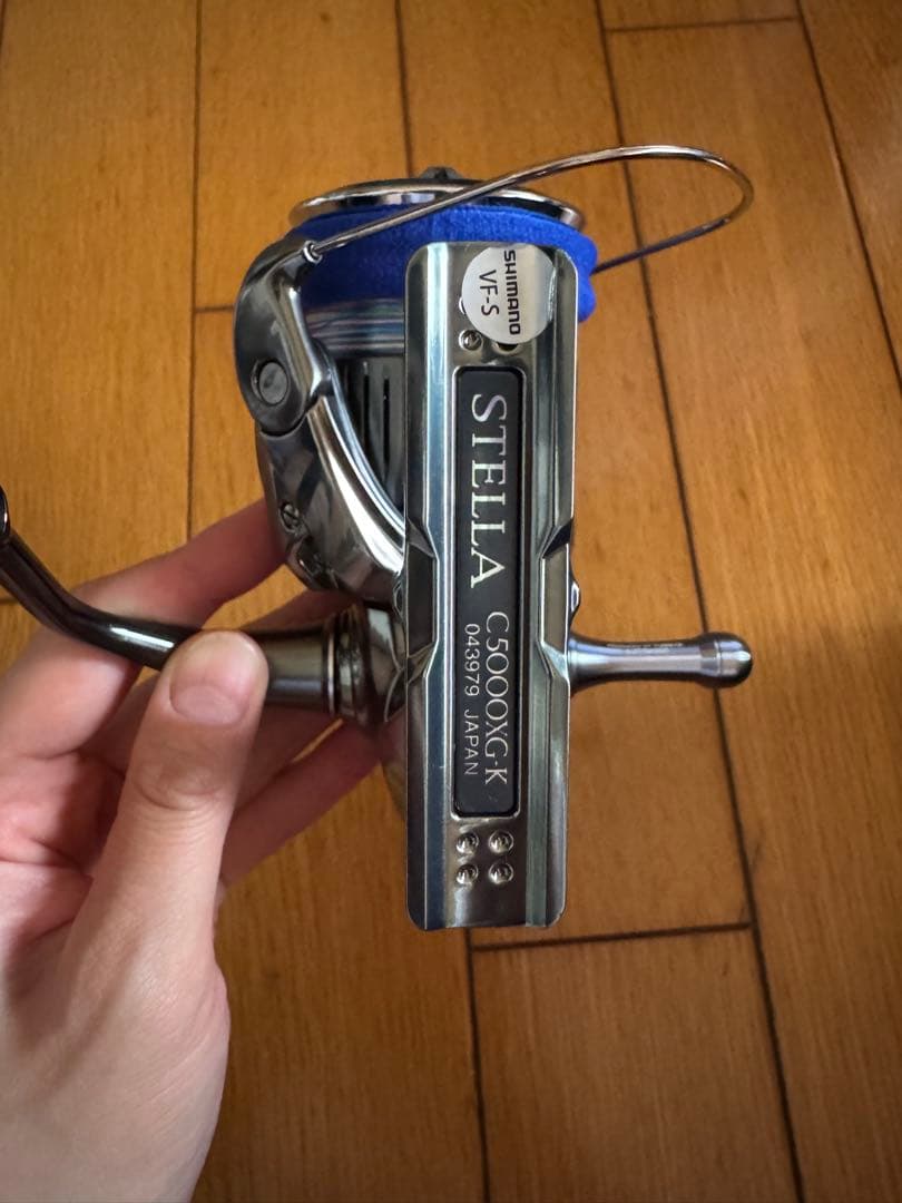 シマノ　22ステラC5000XG 夢屋リールスタンド付き