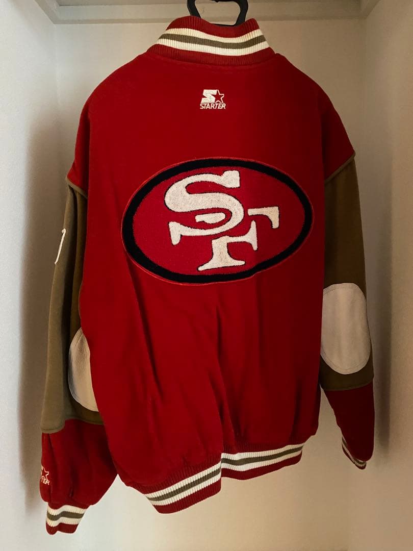 週末限定価格★NFL サンフランシスコ49ers スタジャン