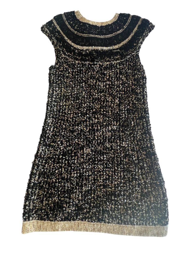 美品 CHANEL 19ySS ツイードミニワンピース　サイズ38