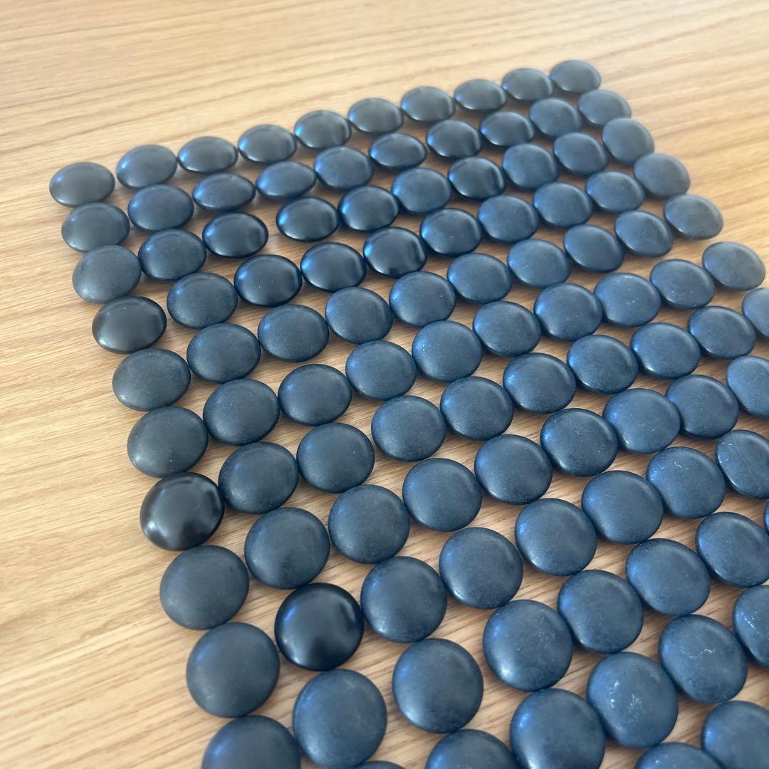 囲碁　本蛤 那智黒　碁石　38号