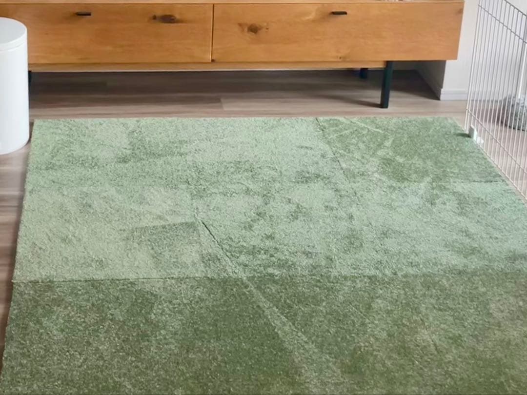 MUTE 撥水カーペット UKU 20枚 ペット用 タイルマット 50×50cm