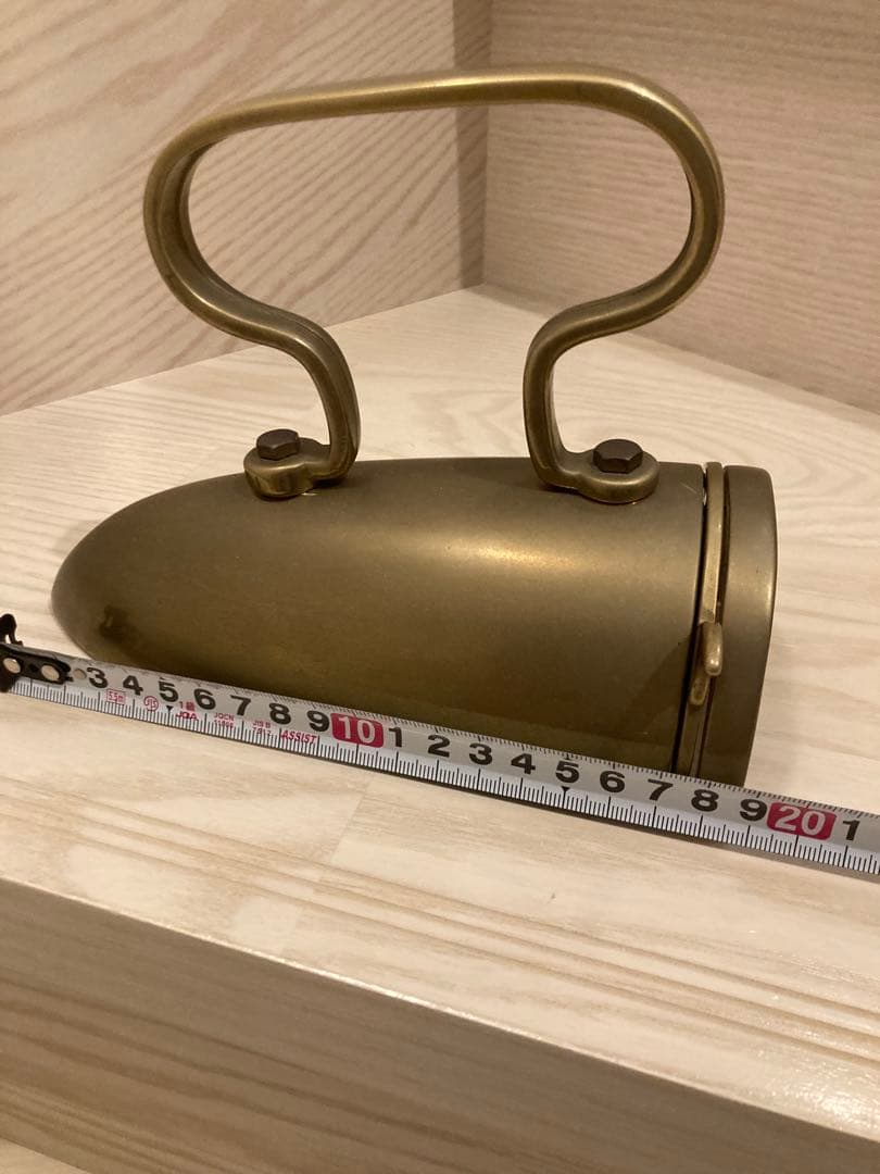 ブラス製　ヴィンテージアンティーク　銃弾型置物