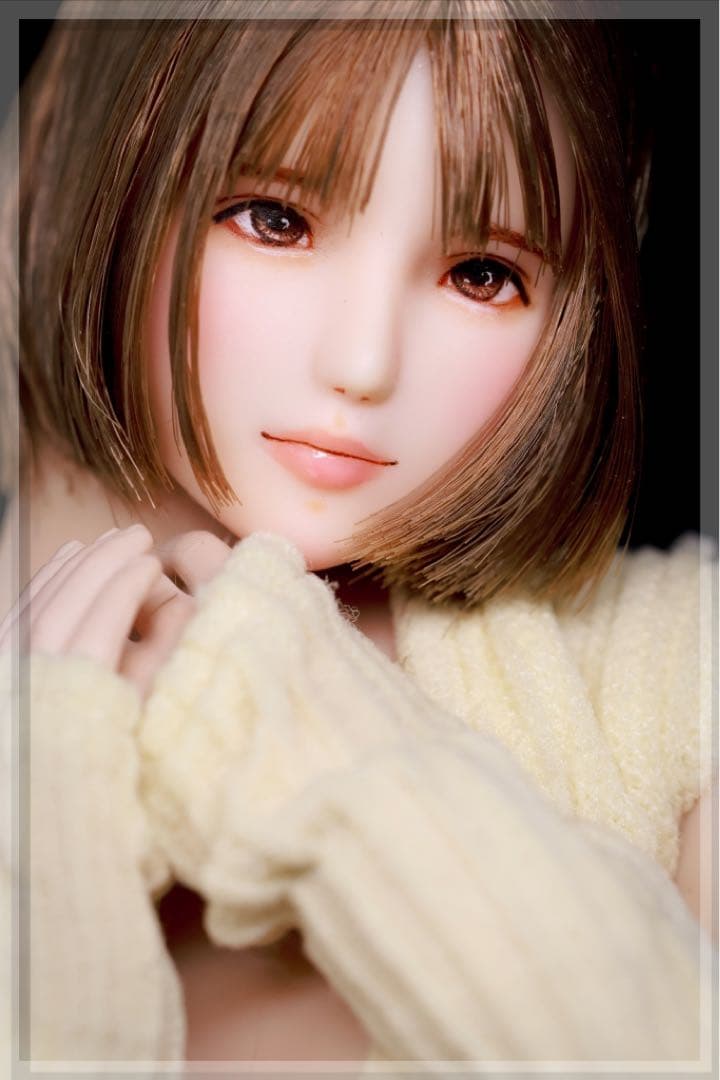 ♪♪ 1/6 　ドール カスタムドールヘッド　1737　束彩(つかさ)　♪♪