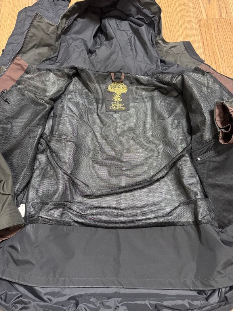 greenclothing OGA ブラウン/スミクロ BIB ブラック