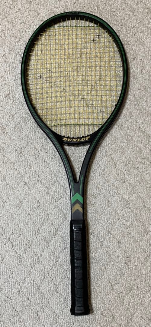 ビンテージ　DUNLOP 硬式　テニスラケット ケース付き 中古品