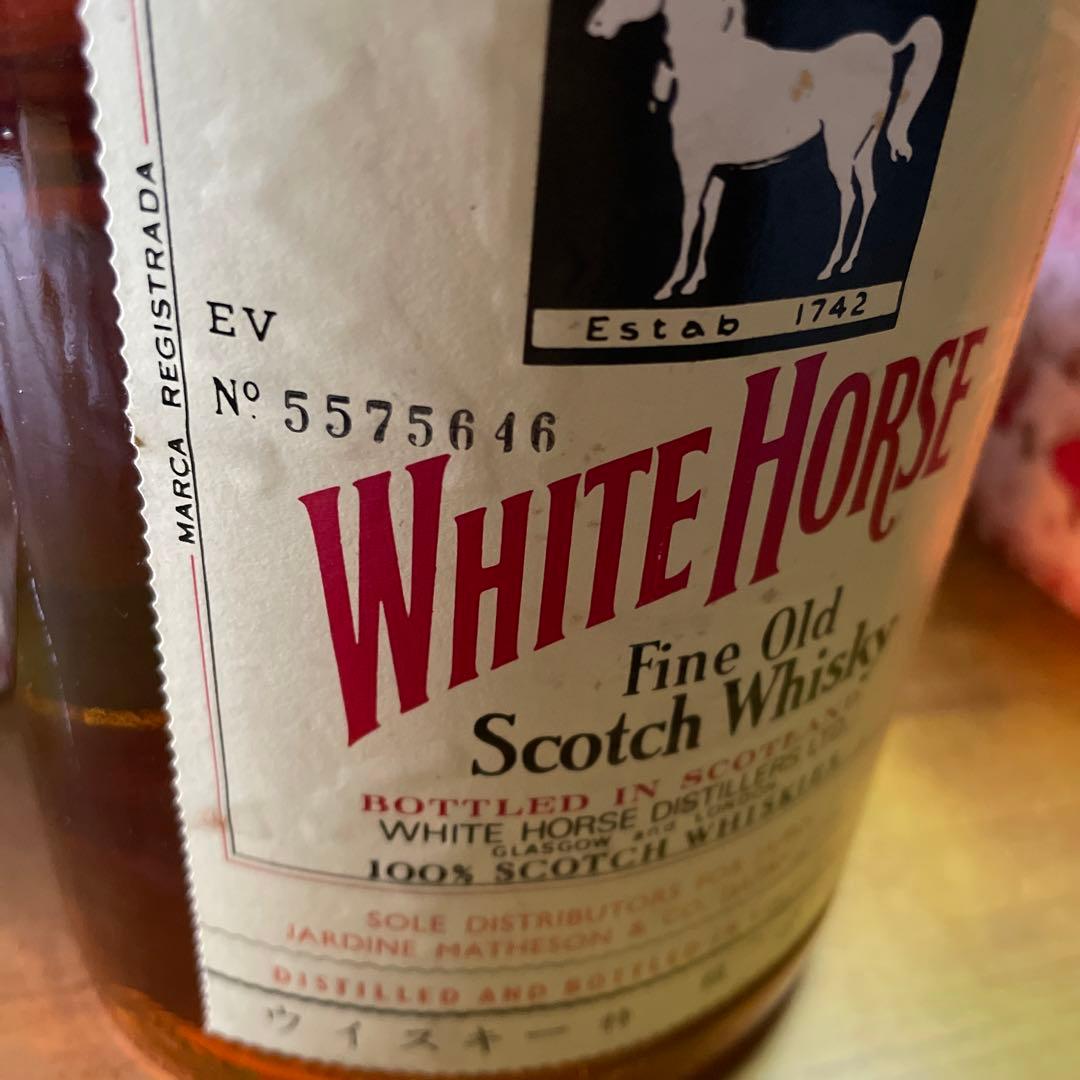ホワイトホース　スコッチウイスキー　瓶