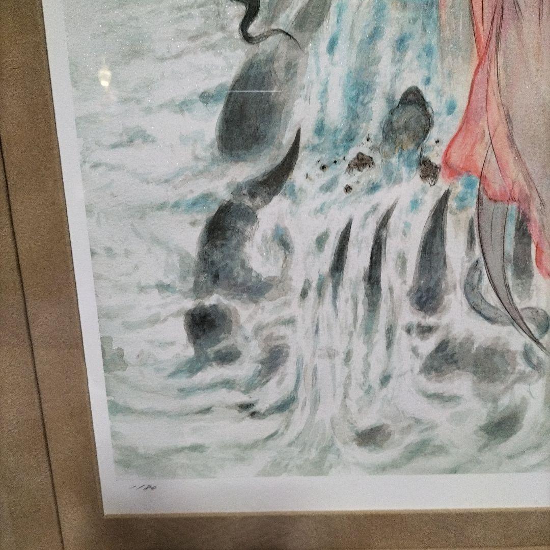 【美品】天野喜孝　リトグラフ　複製原画　ジクレ　ファイナルファンタジー11