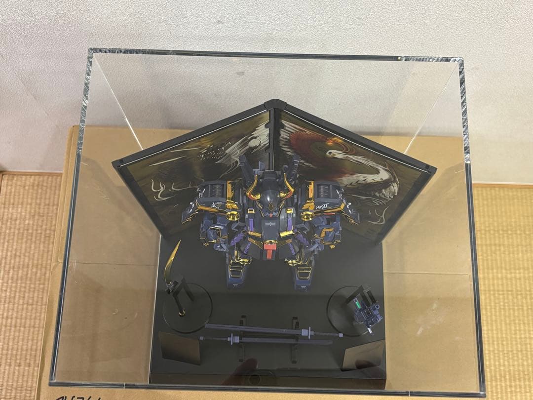 ガンプラ　MG 武者ガンダムMK-2 アクリルケース付き