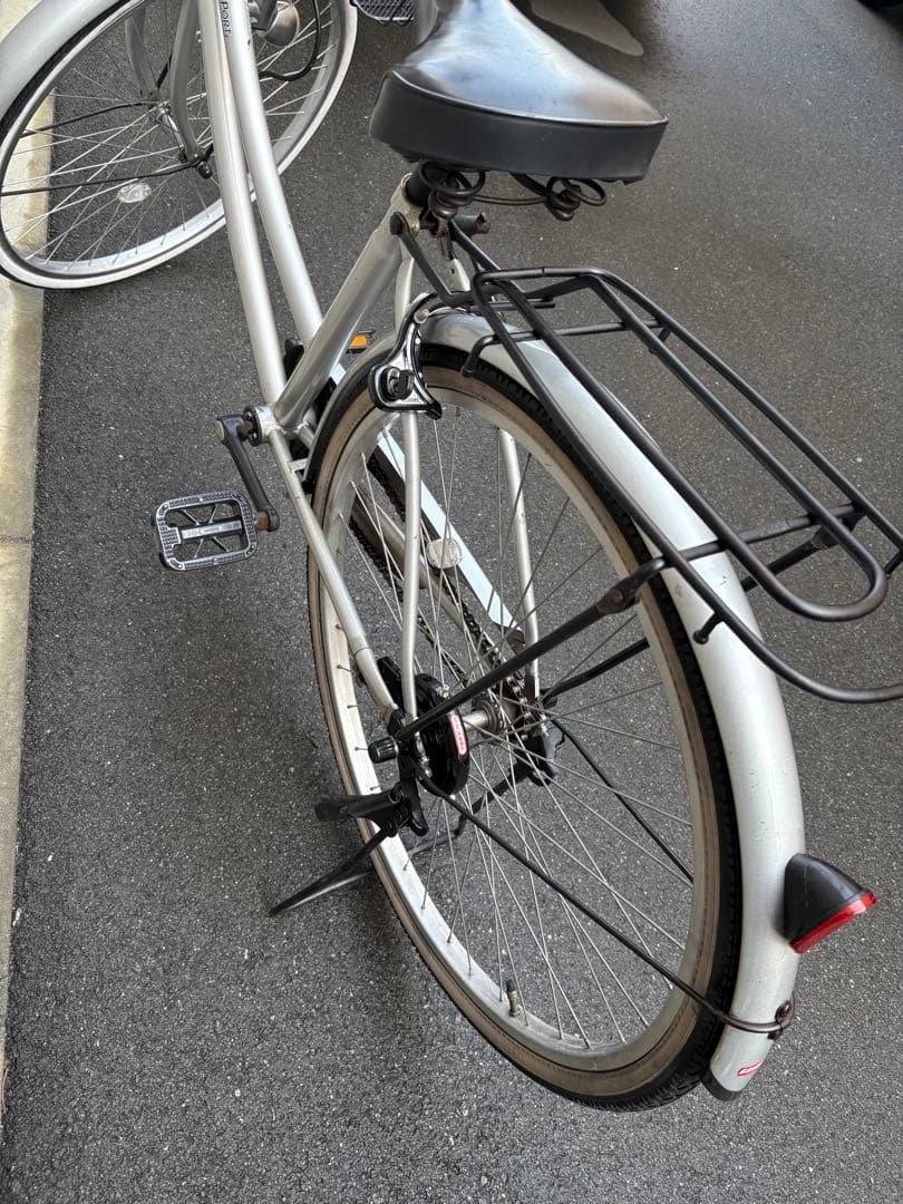 シティサイクル　シルバー