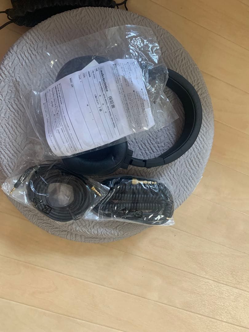 audio-technica ヘッドホン ブラック