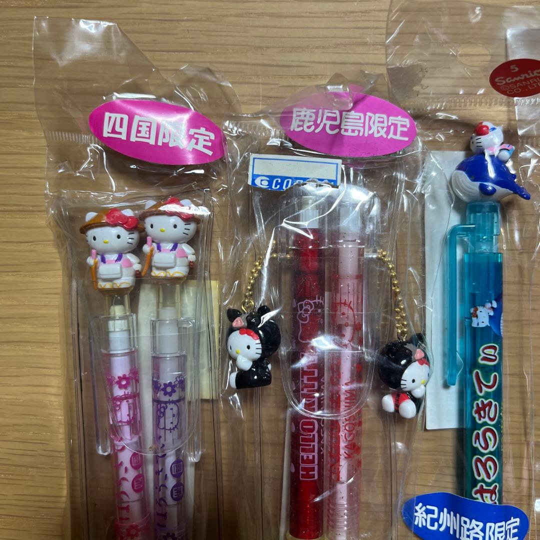 ご当地ハローキティ　シャープペン　ボールペン