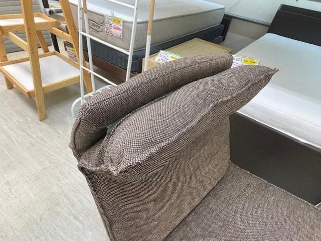 無印良品　ハイバックリクライニングソファ　１シーター　ポリエステル平織