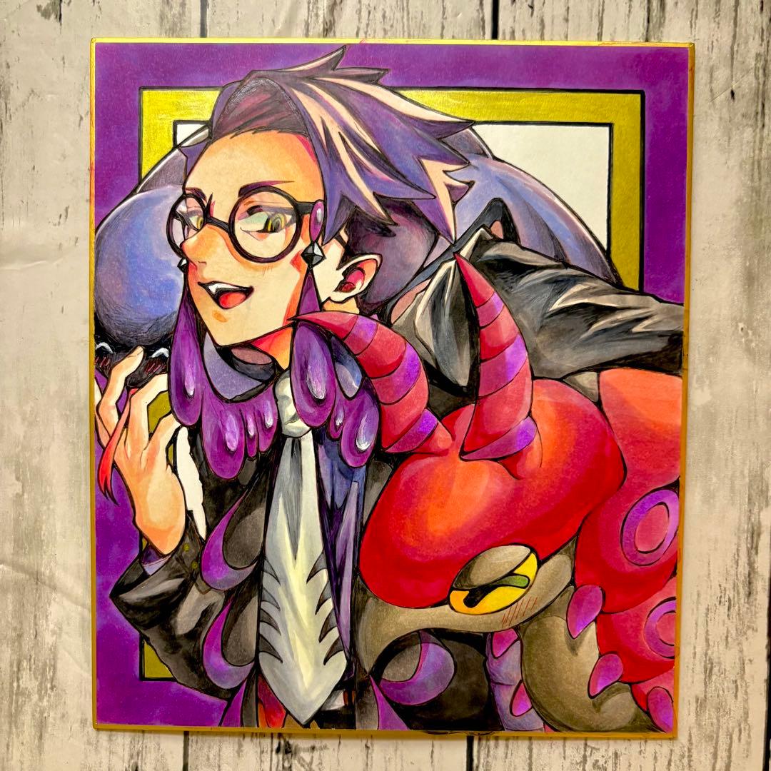 【手描きイラスト】 カラスバ / ポケモンZA 【ファンアート】