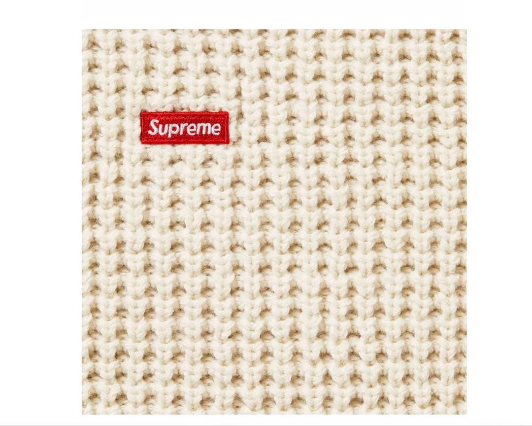 トップス supreme waffle small box sweater24FW XXL