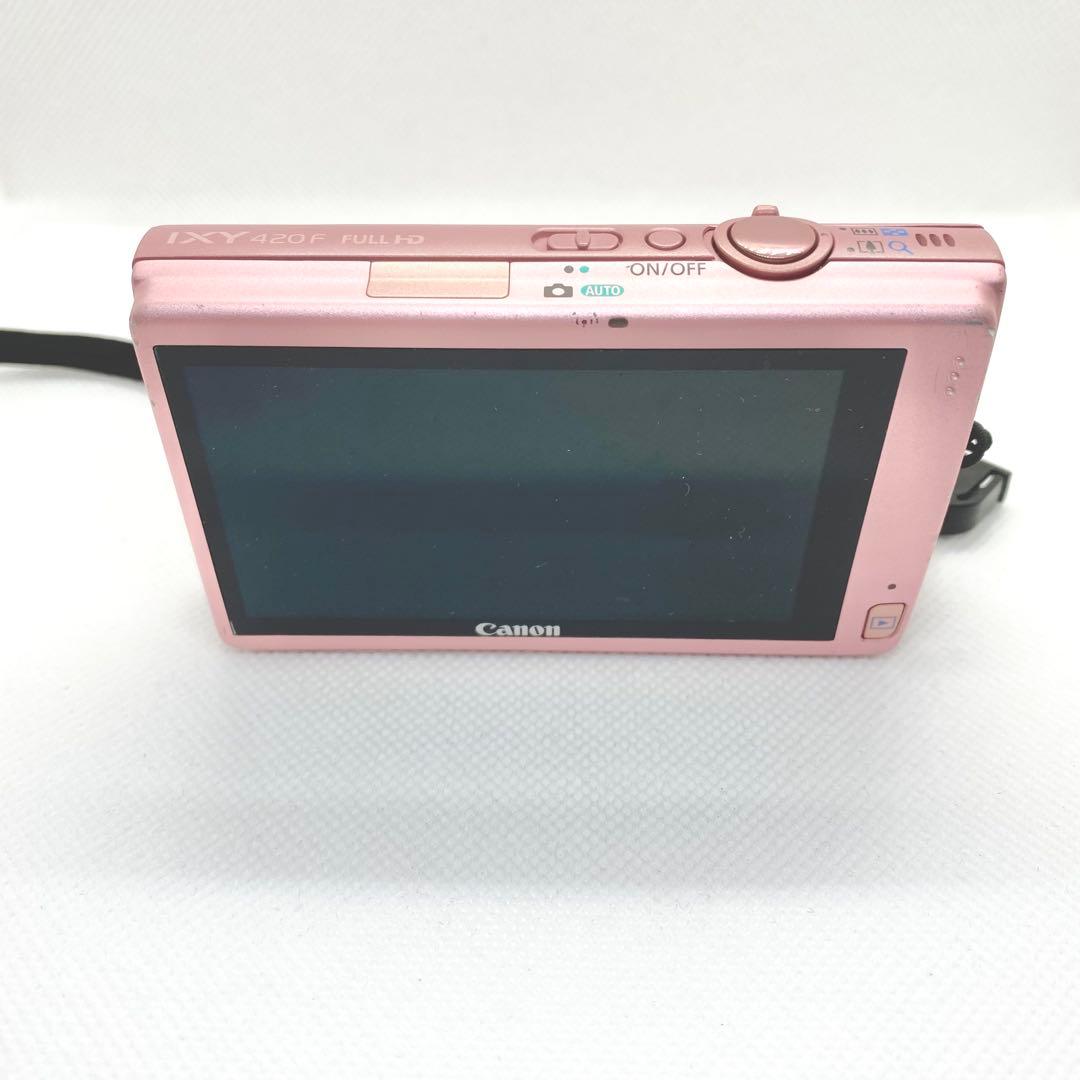 【動作品】Canon IXY 420F コンパクトデジタルカメラ　ピンク