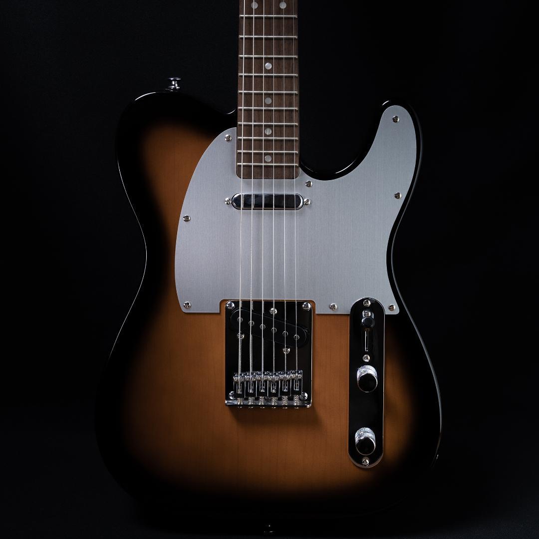 テレキャスター用アノダイズドピックガード/シルバー銀/Lotustorks