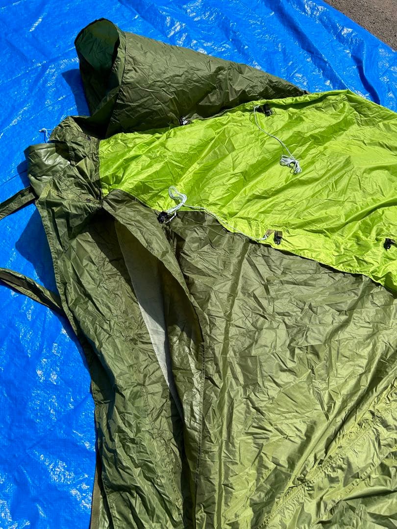 【美品】モンベル ムーンライトスクリーン4 グリーン