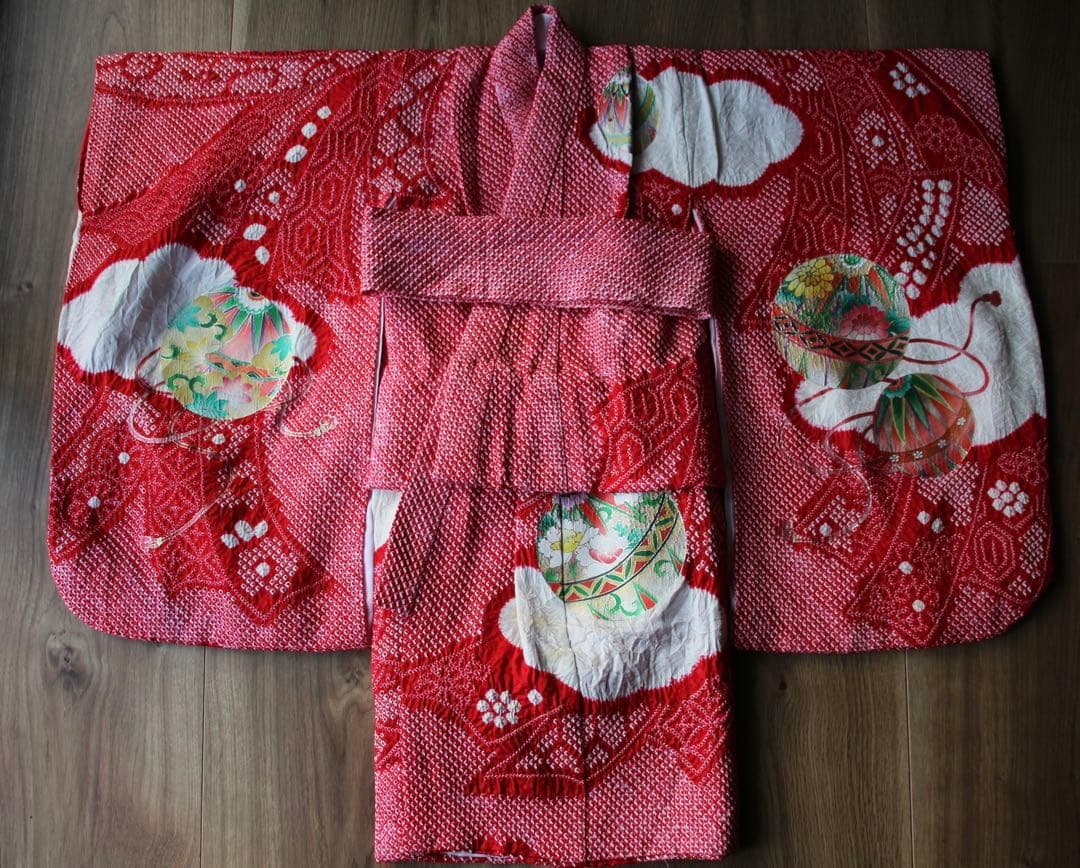 ⭐︎七五三 セット　総絞り　3歳⭐︎