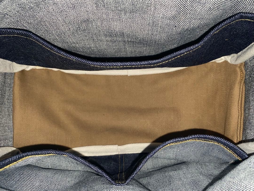 ☆岡山デニム☆ステンシル☆トラネコ☆☆4wayボストンバッグ