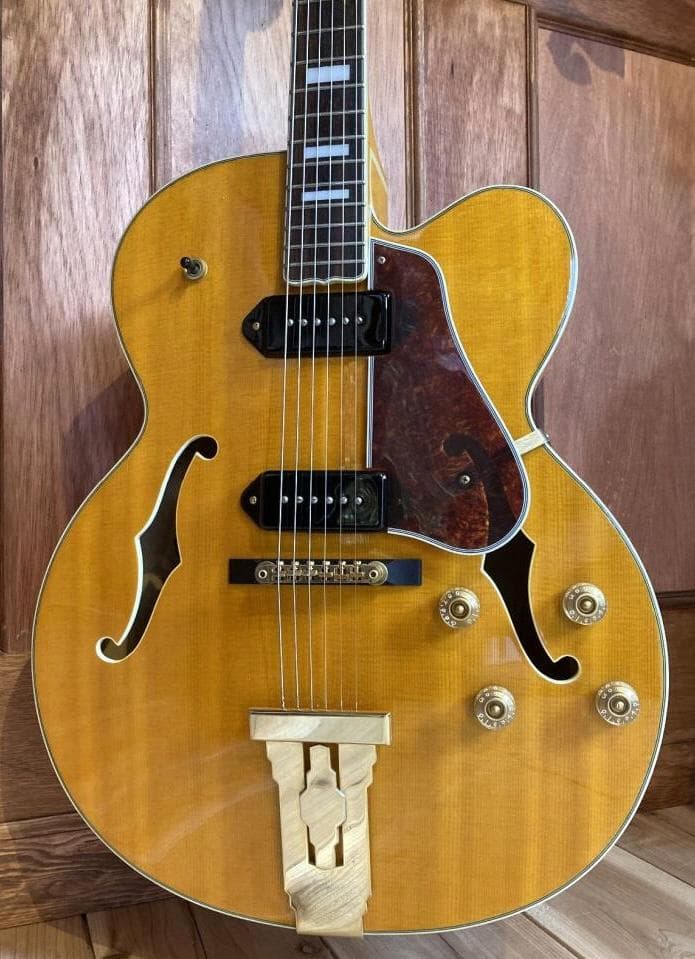 トップ単板&P90搭載ギブソンL-5タイプ超希少美良品！GOSPEL LEC