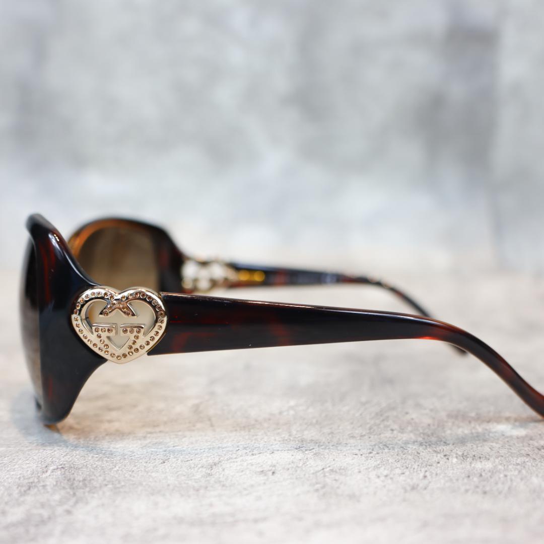 GUCCI サングラス ブラウン グラデーション レディース アイウェア