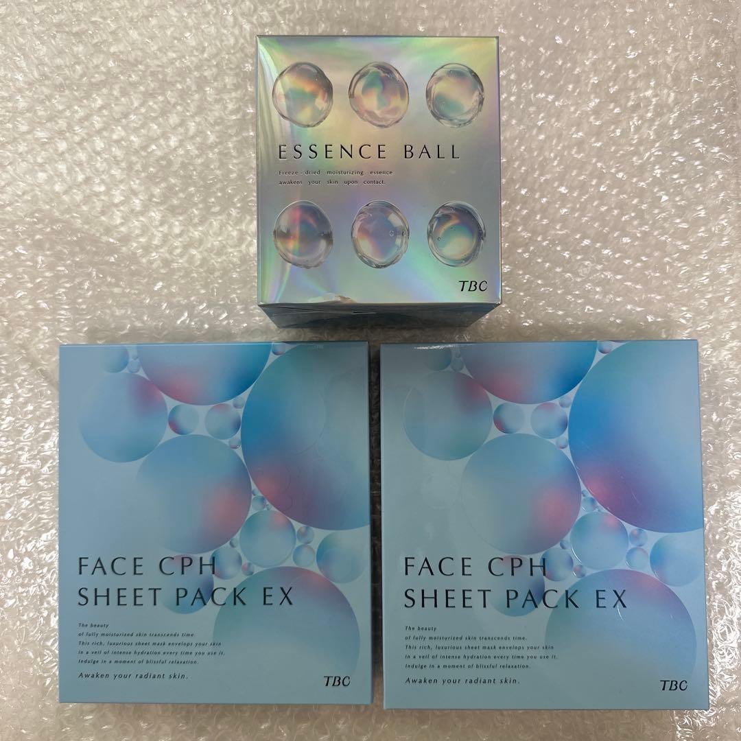TBC フェイスCPHシートパック エッセンスボール セット