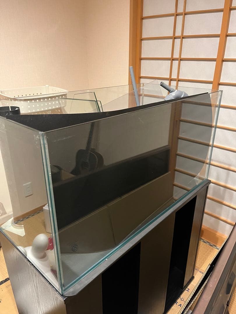 オーバーフロー水槽 900×450×450 引き取り限定　新潟