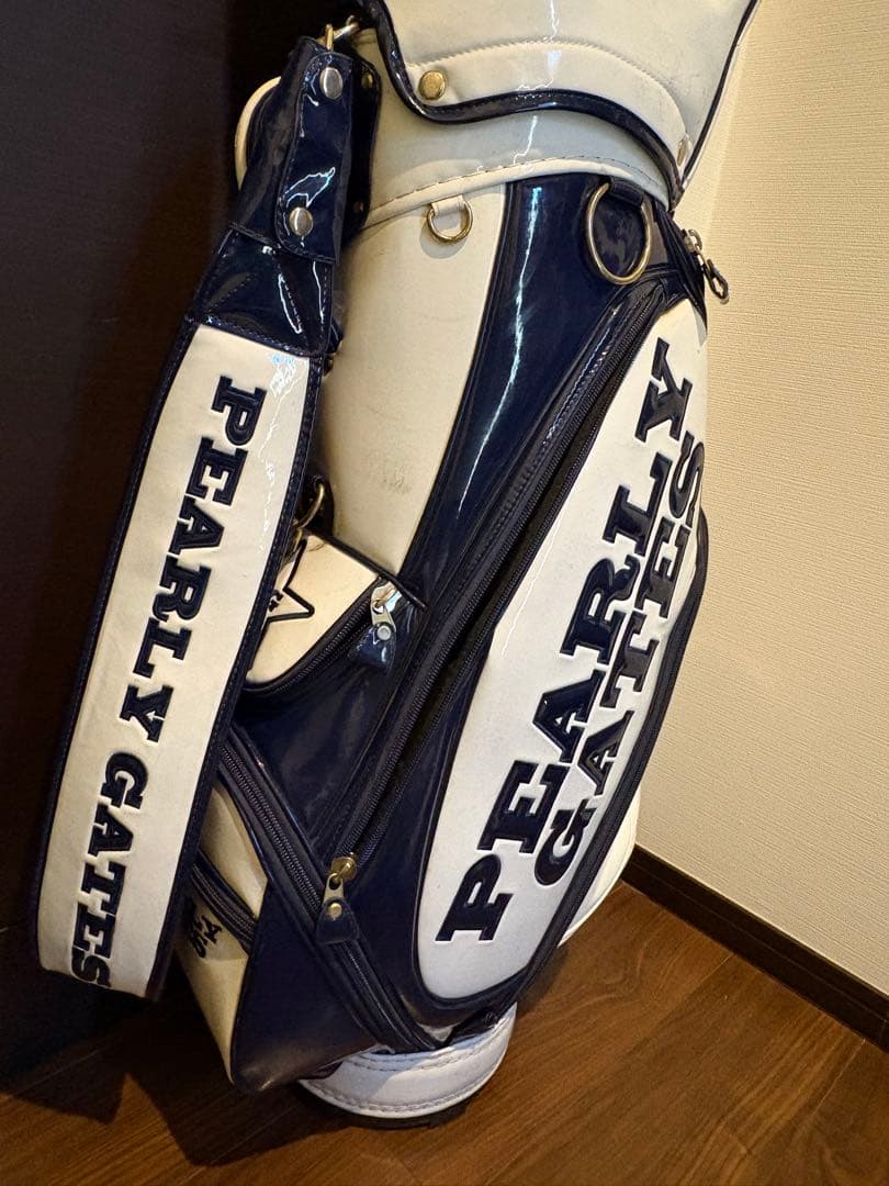 PEARLY GATES★パーリーゲイツ★エナメル★キャディバッグ★完売品★