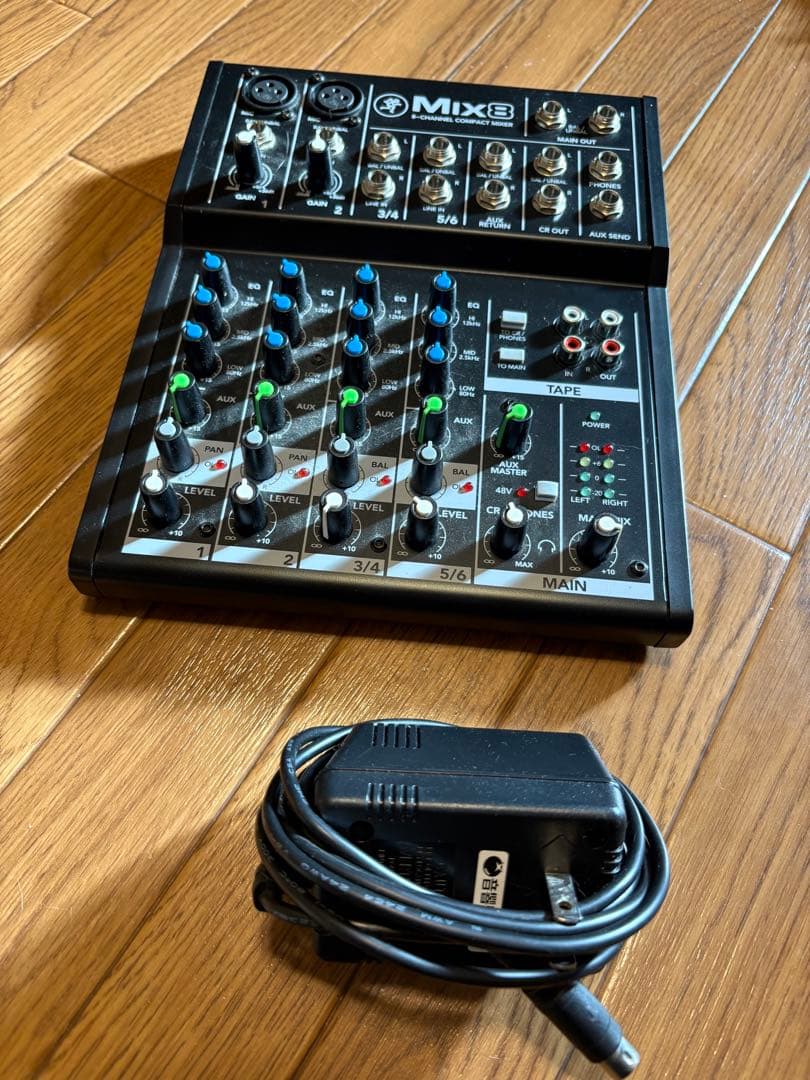 MACKIE MIX8 アナログミキサー