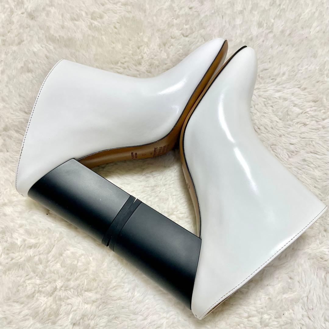 箱付き美品 メゾン マルジェラ レザー ミュール サボ サンダル シューズ