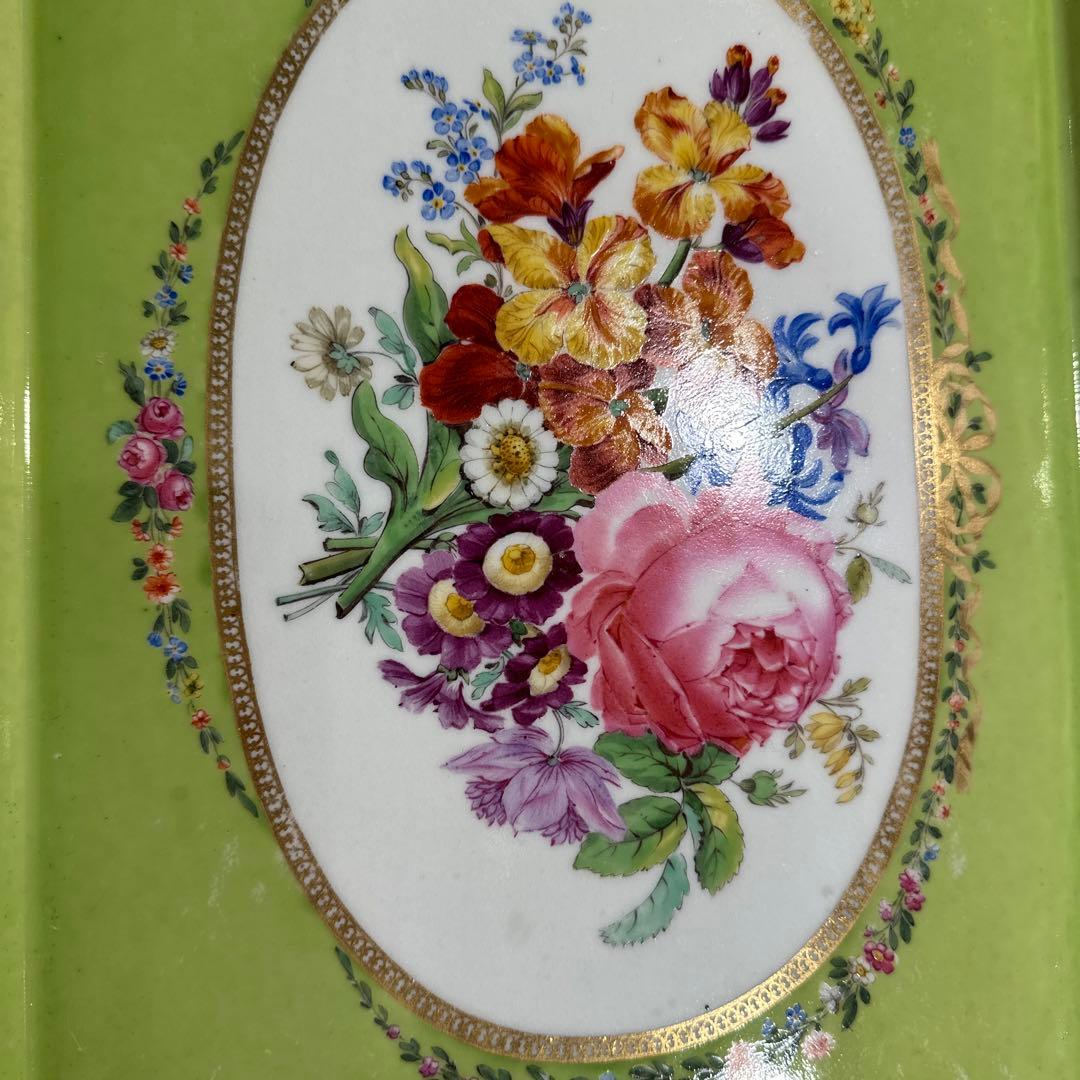 アンティーク　マイセン　皿