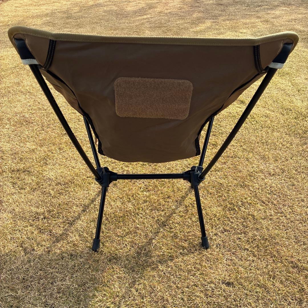 【美品】【ロッキングフットセット】ヘリノックス タクティカルチェア コヨーテ