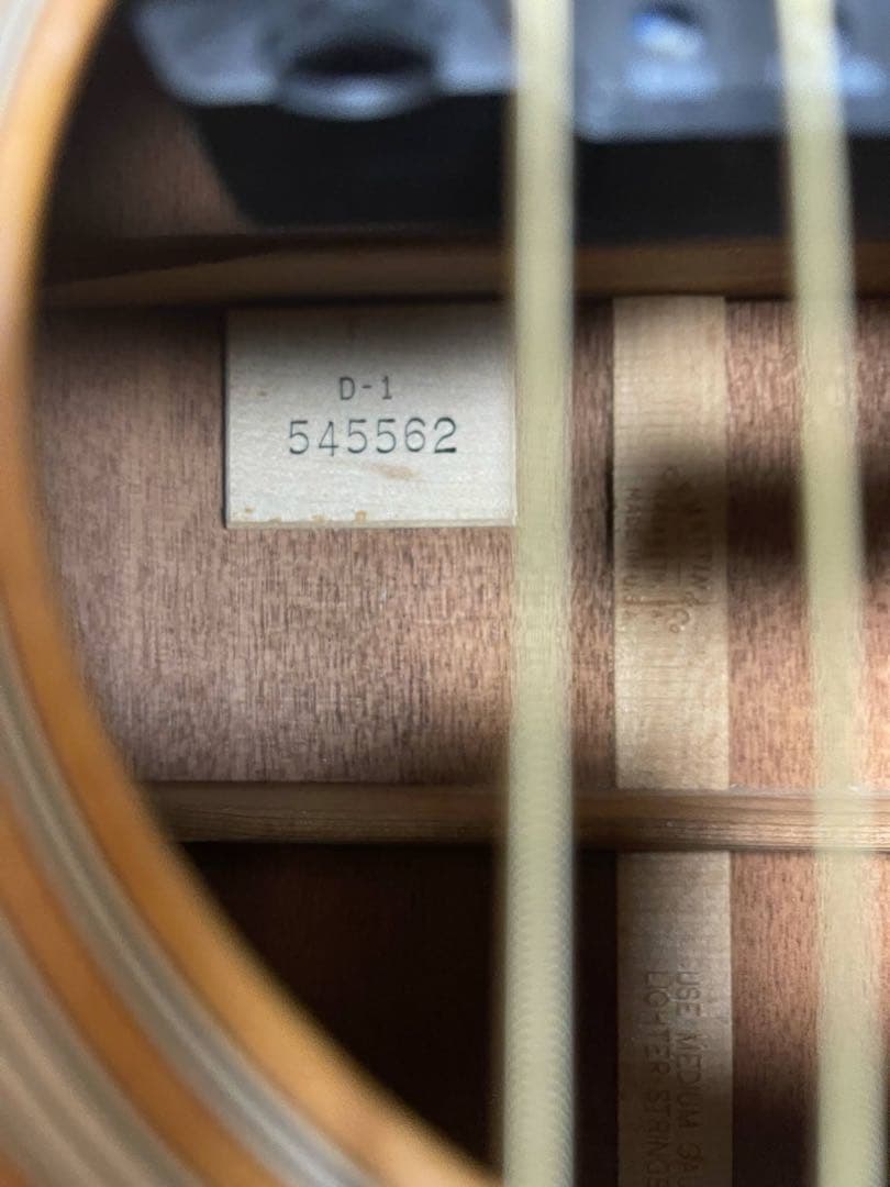 マーチンD1 USA製アコースティックギター