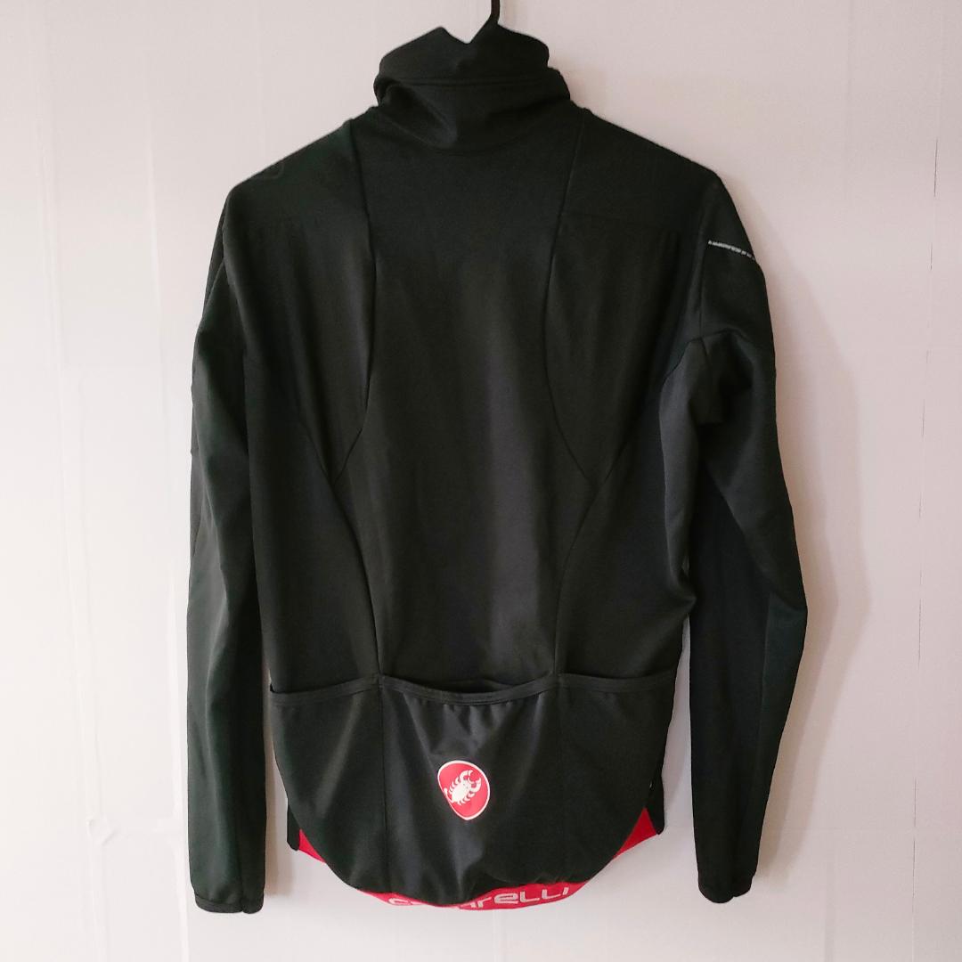 美品 CASTELLI カステリ ロッソコルサ サイクルジャケット ブルゾン