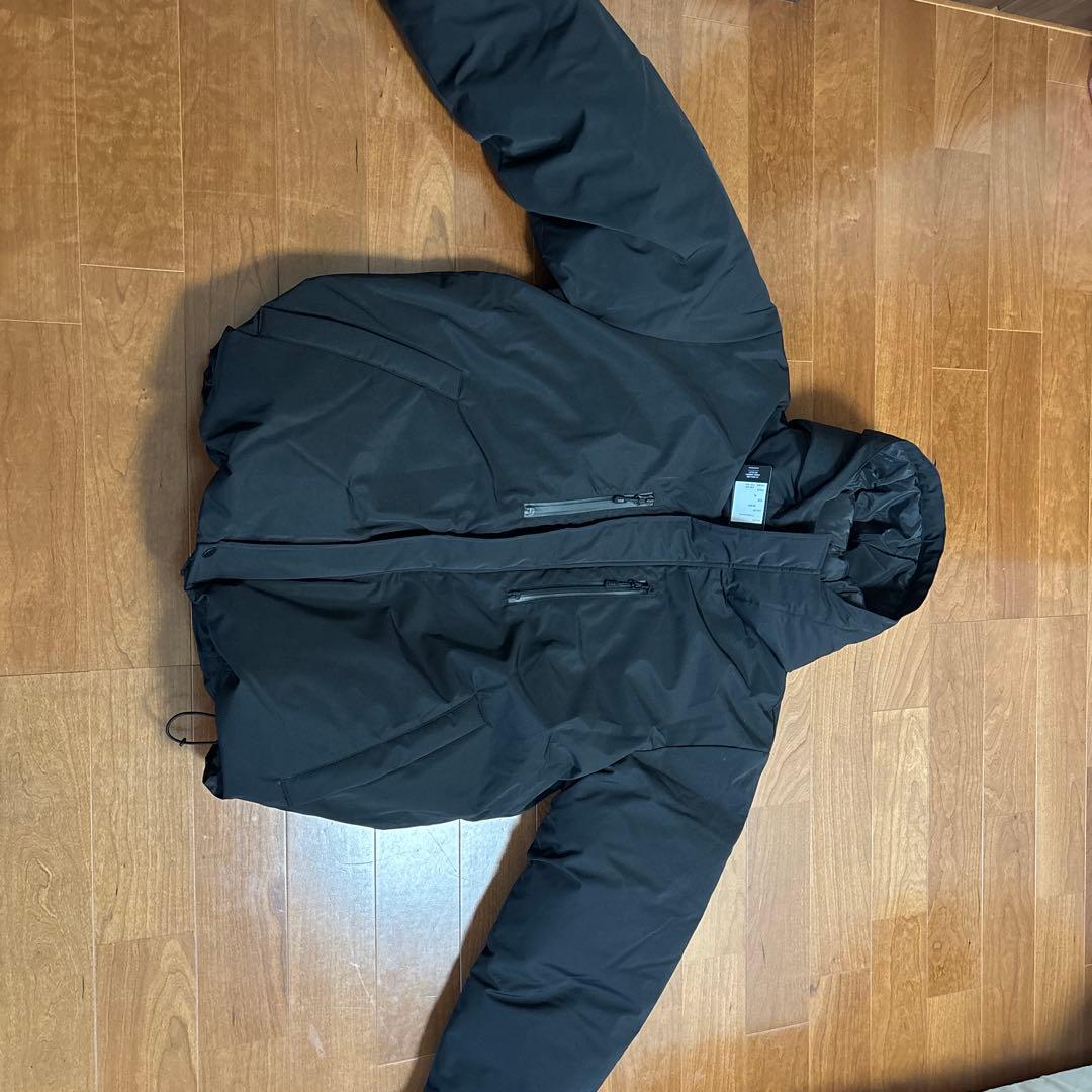 ねりけしFTC024AWJ03 ブラック ダウンジャケット XL