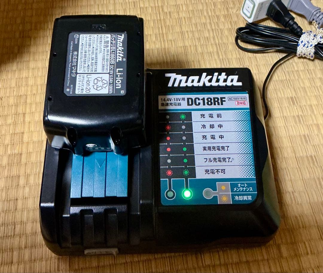  peak フィールドファン／Makita バッテリー／ツバメブレード付