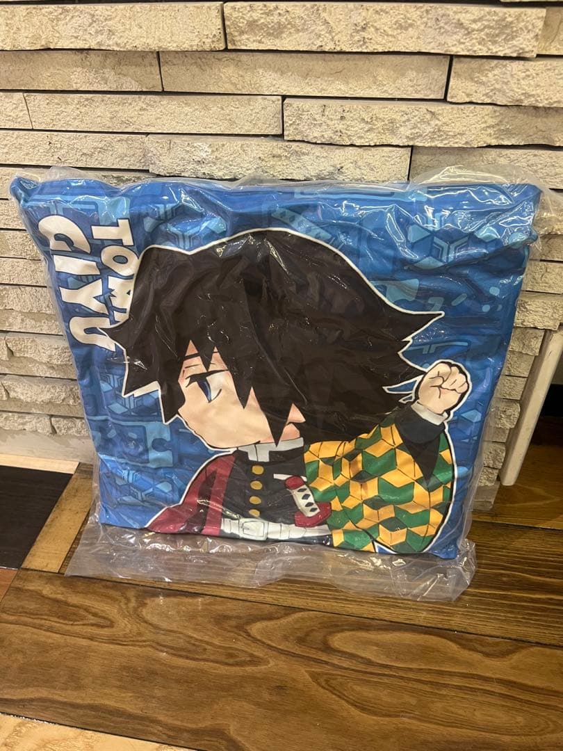 鬼滅の刃 冨岡義勇 ufotable dining 繋がる モチーフ クッション