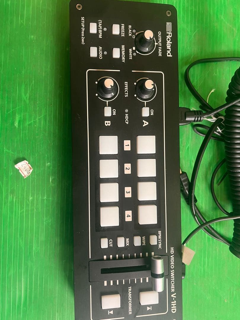 Roland HD Video Switcher V-1HD 通電確認のみ