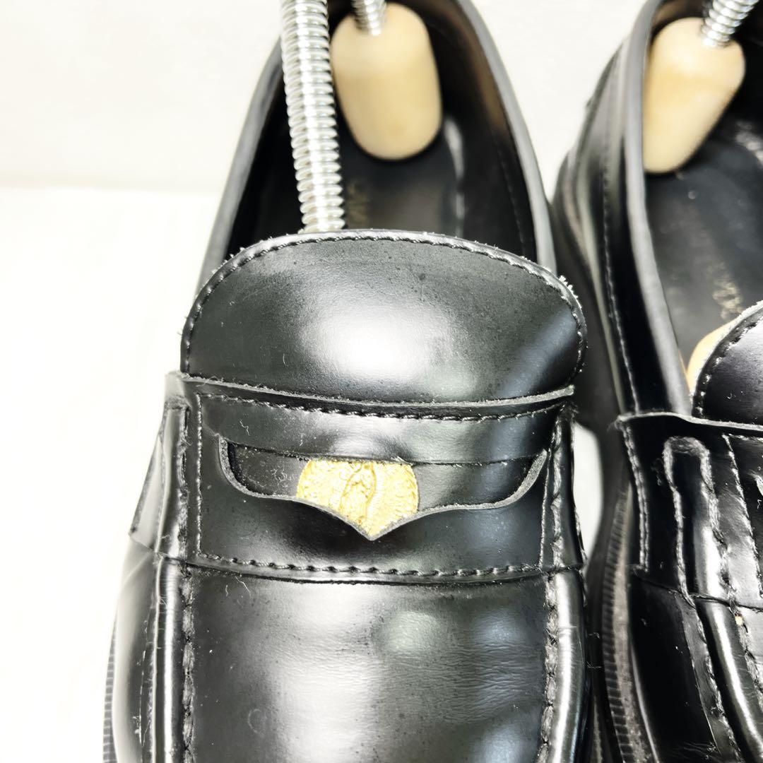 カミナンド ローファー サイズ6 厚底 ブラック