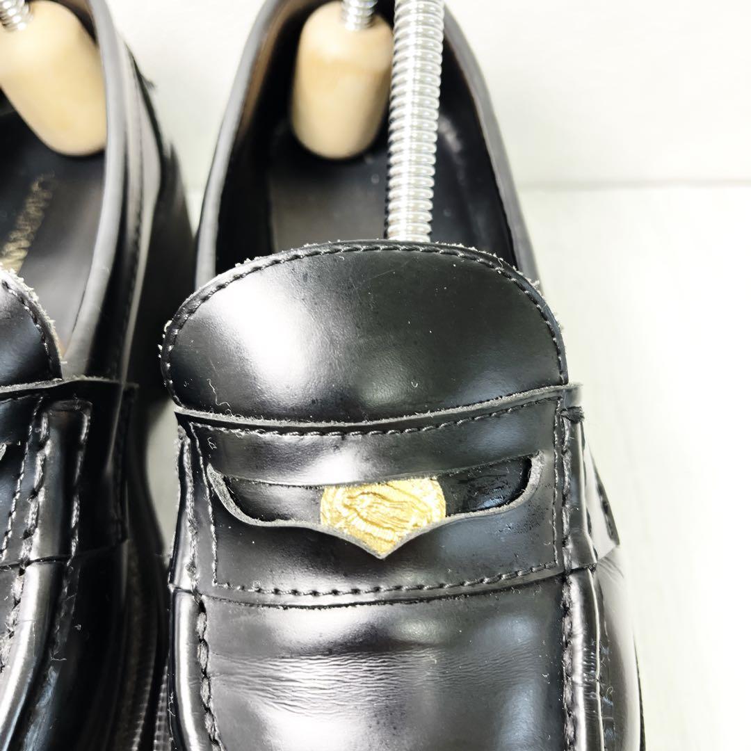 カミナンド ローファー サイズ6 厚底 ブラック