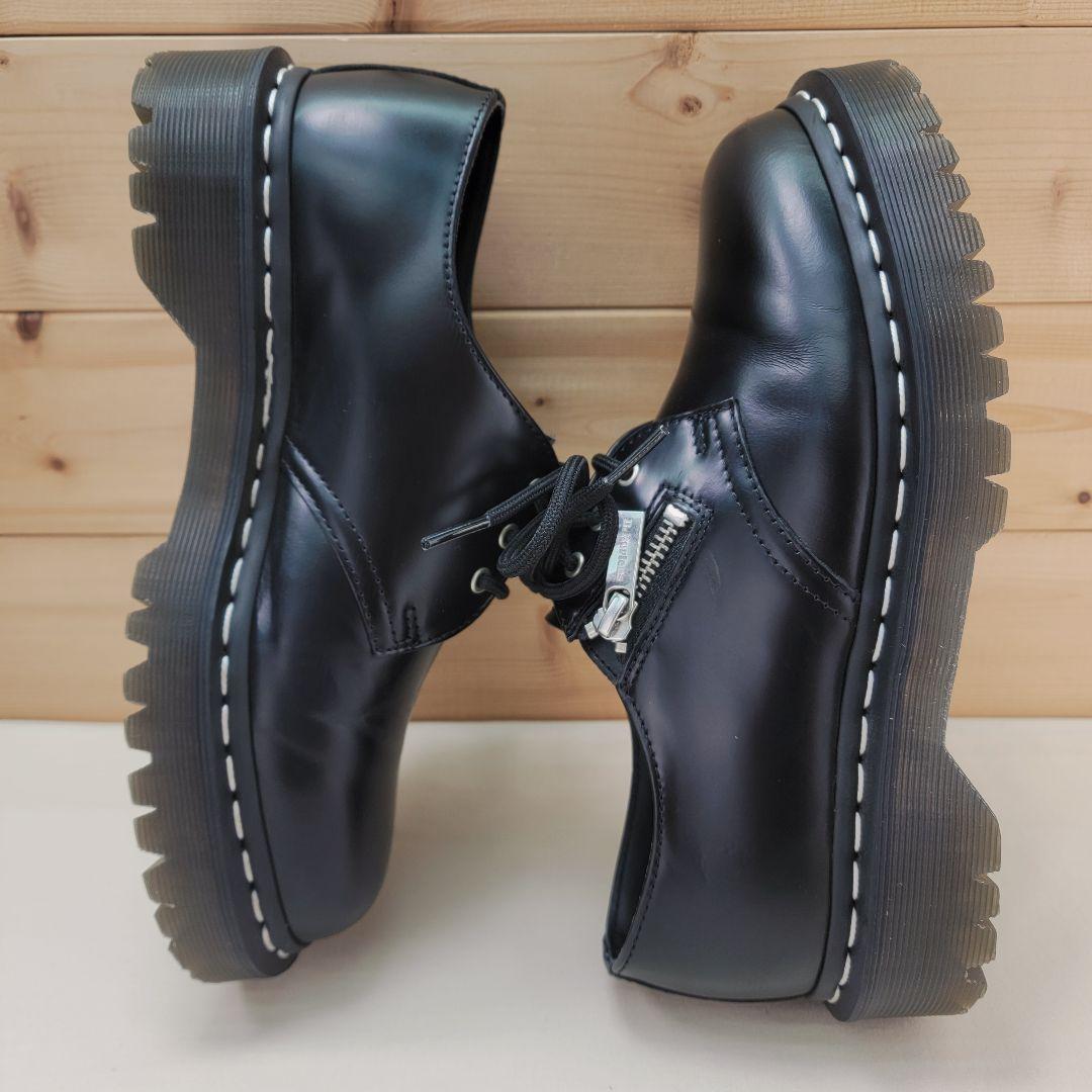 ドクターマーチン 1461 ZIP BEX ホワイトステッチ 3ホール 25cm