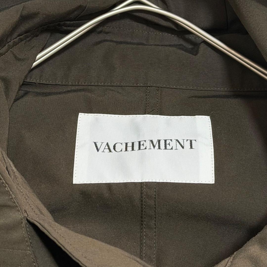 17056✨美品✨ヴァシュモン 撥水加工 ドローストリング モッズコート