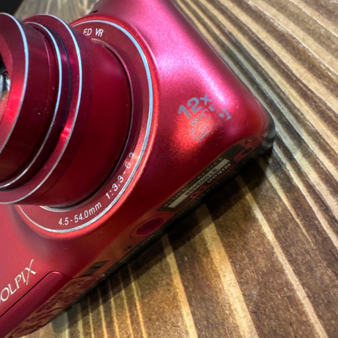 Nikon COOLPIX s6600 レッド 12x デジタルカメラ　赤