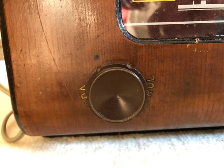 昭和レトロ　真空管ラジオ　エコメルカリ便の承認お願い致します