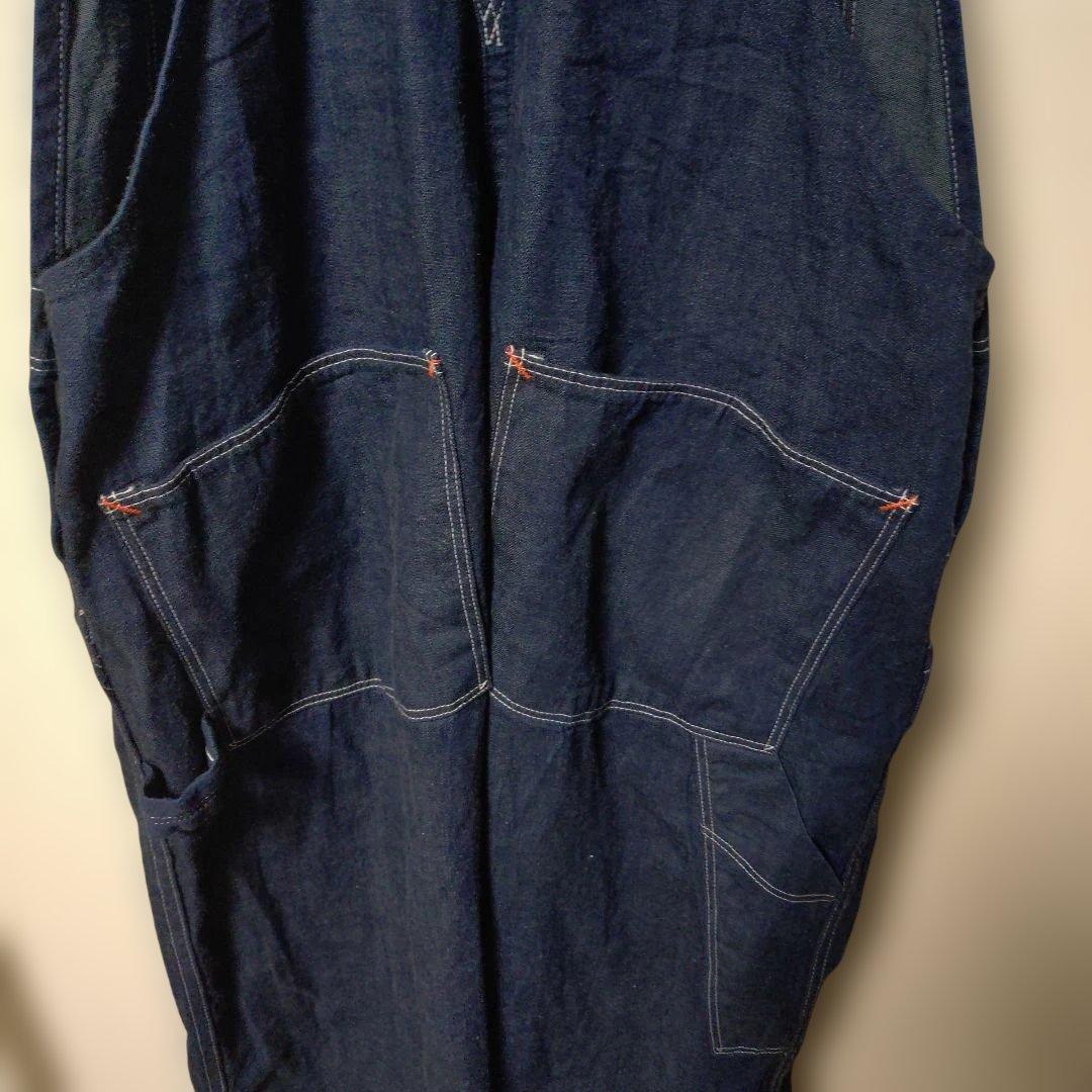 TCB Jeans ダークデニム オーバーオール 36